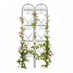 Xyccrx 2PCS Heavy-duty Metal Garden Trellis For Climbing Plants, Outdoor. Fixed Price $46.02.