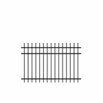 Cascade Standard-duty 4 Ft. H X 6 W Black Aluminum Pre-assembled Fence Panel. Fixed Price $163.93.