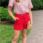 New Draper James Basket Weave Dressy Shorts 2 Textured Nwt. Fixed Price $23.99.