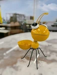 Wrought Iron Animal Flower Pot, Decorative Plant Holder For Home Office Bedroom. Fixed Price $19.99.