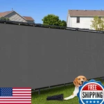 Cisvio 6'X50' 90% Blockage Heavy Duty Privacy Screen Fence Covering Uv Protected. Fixed Price $76.67.