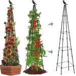 2PACK Garden Trellis For Climbing Plants Outdoor Indoor Pot 67'' Cucumber Tre.... Fixed Price $35.11.