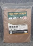 Privacy 6' X 50' Commercial /residential- Desert Sand. Fixed Price $35.00.