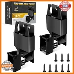 2 Pcs Farm Gate Latch, Heavy Duty Way Lockable, Livestock. Fixed Price $78.95.