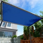 7FT Outdoor Straight Edge Sun Shade Sail Breathable Uv Blocker Patio Pool Cover. Fixed Price $108.99.