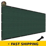 WINDSCREEN4LESS 6'X50' Privacy Fence Heavy Duty Green Mesh Cover. Fixed Price $77.99.