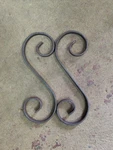 Wrought Iron Design Gates Ornamental Rustic Scrolls Vintage Railings Doors 2PCS. Fixed Price $24.95.