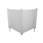 Zippity Outdoor Products Privacy Fence Panel Screen White Vinyl 4 Ft X. Fixed Price $184.02.
