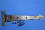 Hinge, Strap, Large Decorative Garden Gate Shutter Hinges, HW-110. Fixed Price $137.02.