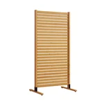 Tiaga 6 Ft. H X 3 Freestanding Or Surface Mounted Slatted Premium Wood Pri. Fixed Price $123.55.