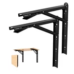 24 Inch Folding Shelf Brackets, Heavy Duty Collapsible Max Load.... Fixed Price $77.66.