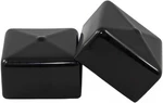 Prescott Plastics 2-INCH (50.8MM) Square Rubber Hole Plugs, Flexible Black Vinyl. Fixed Price $22.34.
