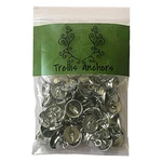 50-PIECE Anchors For Trellis, Vine, Wall Climbing Plants, Lighting Silver. Fixed Price $12.35.