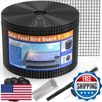 Zapstarz 8 Inch X 100FT Solar Panel Bird Guard, Wire Mesh Critter For. Fixed Price $106.25.