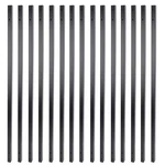 25-PACK Myard Black 31 Inches Estate Hollow Square Facemount Iron Deck Balust.... Fixed Price $119.92.