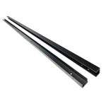 Rail 70 In. Black Aluminum Channel Kit 2 Pack For 6 Ft Slipfence Panel. Fixed Price $122.03.