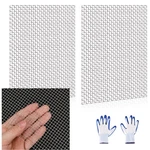 Yukkoeoq Pcs 13X9 (33CMX23CM) 5 304 Stainless Mesh, Silver Gray. Fixed Price $17.98.