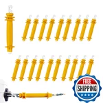 Electric Fence Rubber Gate 20 Pack - Spring Handles Insulated Pla. Fixed Price $80.58.