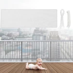 Hosuly 30X3FT Banister Guard Balcony Netting For Kids Pets Stairway Safety. Fixed Price $61.26.