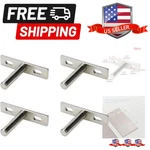 4 Piece Floating Shelf Brackets, 2" Concealed Hidden Supports Decorativ.... Fixed Price $22.76.