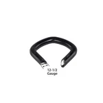 Case Of 400 Yardlink Black Metal Fence Hog Rings 662558 12-1/2 Gauge. Fixed Price $34.95.