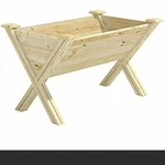 Greenes Fence V-shaped Elevated Pine Garden Bed, 23.5" W X 34" 23". Fixed Price $76.99.