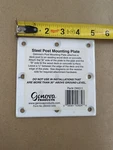 Genova Products Steel Post Mounting Plate DW011 - Deck To An Existing. Fixed Price $12.00.