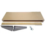 Omega National Unfinished Maple Floating Shelf Kit 24" 36" 42" Hidden Bracket. Fixed Price $119.99.