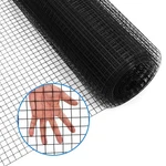 48'' X 50' 1/2INCH Hardware Cloth 19 Gauge Black Vinyl Coated Welded Fence Me.... Fixed Price $83.48.