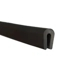 Black Channel Edge Trim Rubber Seal Epdm 11/32" High X 3/16" Wide (50 Feet). Fixed Price $100.93.