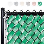 250FT Emerald Green Outdoor Chain Link Privacy Fence Slats For Security. Fixed Price $64.29.
