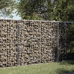 Gabion Basket With Cover 59.1"X39.4"X39.4" Galvanized Iron. Fixed Price $390.38.