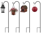 Sorbus Shepherd's Hooks - Extendable Garden Planter Stakes For Bird Feeders Etc.. Fixed Price $49.99.