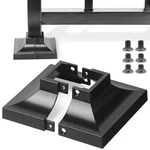 Aluminum Deck Post Base Cover For 1.5"X1.5" 4.5"X4.5", Handrail, Stair. Fixed Price $146.99.