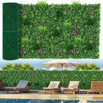 Panels Wall 40 X120 Boxwood Roll Privacy Screen Outdoor Indoor Grooy Grass Sqft. Fixed Price $259.99.