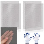 Yukkoeoq Pcs 13X9 (33CMX23CM) 20 304 Stainless Mesh, Silver Gray. Fixed Price $13.04.