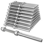 T316 1/8" Stainless Steel Swage Threaded Tensioner End Fittings Cable Railing. Fixed Price $66.99.