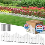 Cootentler Garden Edging Border No-dig 13FT White 9.3 Inch Tall Landscape. Fixed Price $49.15.