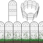 Decorative Garden Fence Pack, 30IN (h) X 10FT (l) Rustproof Metal Wire Ani.... Fixed Price $68.81.