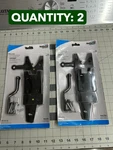 2-PACK National Hardware N342-667 Black Steel Heavy Duty Automatic Gate Latch. Fixed Price $35.62.