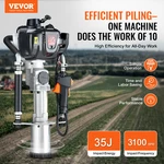 37.77CC Gas-powered Post Driver, Road Improvements. Fixed Price $375.60.