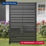 Casaphoria Metal Privacy Screen Outdoor, 72" X 47" W Freestanding Decorative. Fixed Price $234.36.