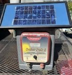 Parmak Solar-pak 6 Low Impedance Powered Electric Fence Charger Works. Fixed Price $125.00.
