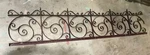 Vtg/ Antique Handrail Wrought Iron Railing Fence 85.5" X 17.5" + Other Sizes. Fixed Price $450.00.
