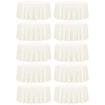 Fani 10 Pack 120 Inch Round Ivory Polyester Fabric For. Fixed Price $162.19.