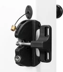 Key Lockable 2 Way Gate Latch With Spring Loaded Pull Cable And Sided Fence. Fixed Price $39.63.