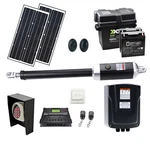 Aleko Full Solar Kit Operator Opener For Single Swing Gates Up 1100 Lb. Fixed Price $999.00.