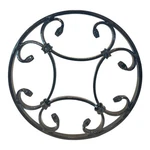 Decorative Wrought Iron & Outdoor Gate Grille Black European Style 12. Fixed Price $64.95.