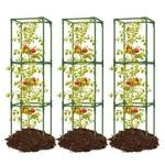 Joyhalo 3 Pack Tomato Cage For Garden, 47 Inch Heavyduty Trellis, Heig.... Fixed Price $34.78.