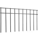 Adavin Small/medium Animal Barrier Fence 20IN(L)X10IN(H)-25 Pack Black,. Fixed Price $129.90.